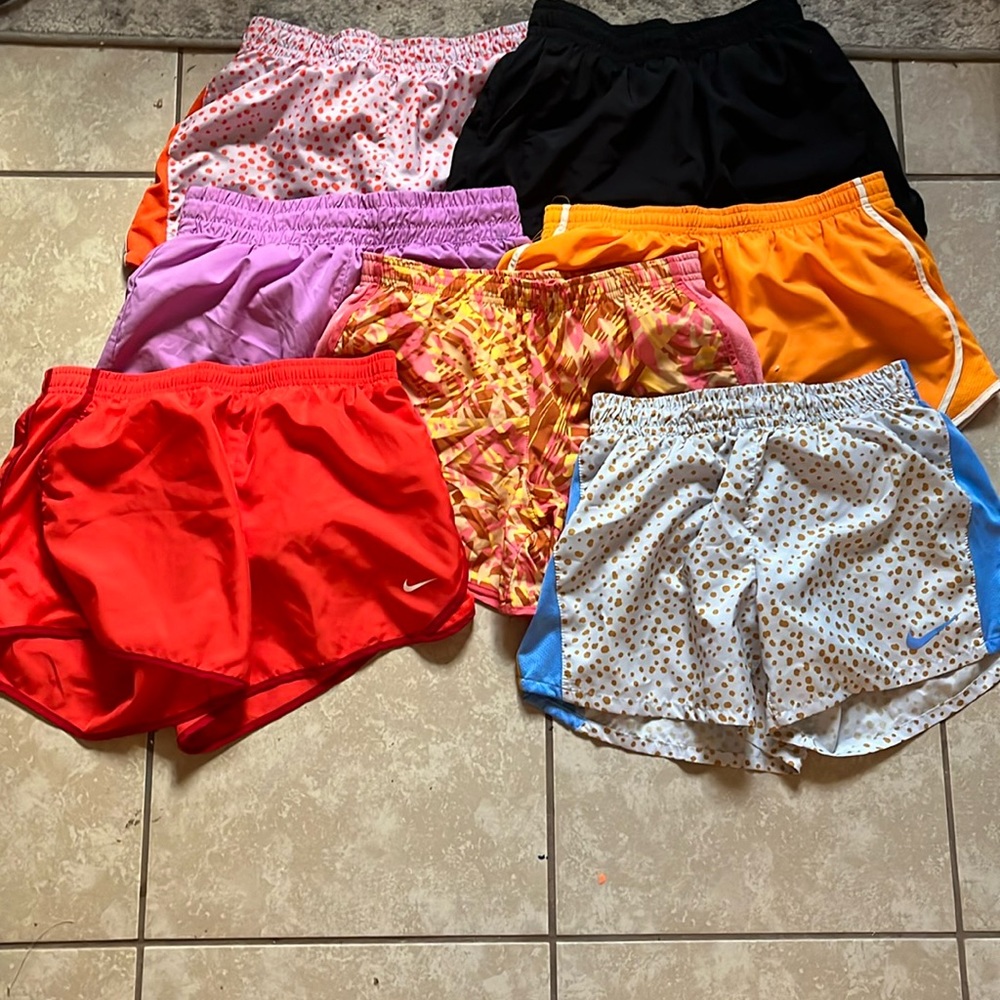 Nike dry fit youth girl shorts